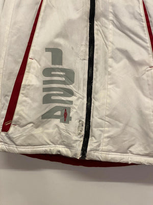 Vintage Umbro White & Red Technical Ski / Windbreaker Jacket