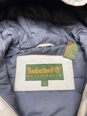 Timberland Weathergear Beige Puffer Jacket (Men’s L)