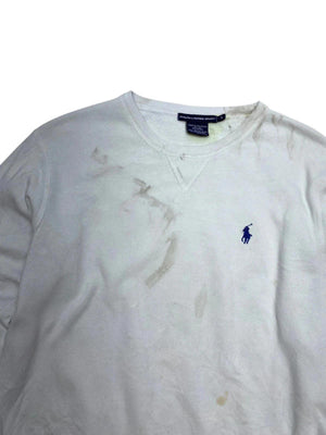 White Ralph Lauren Sweatshirt Women's Large