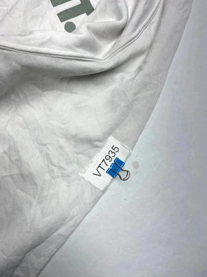 Nike Just Do It Pullover Hoodie White Grey – Size L