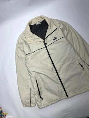 Puma Beige Padded Jacket
