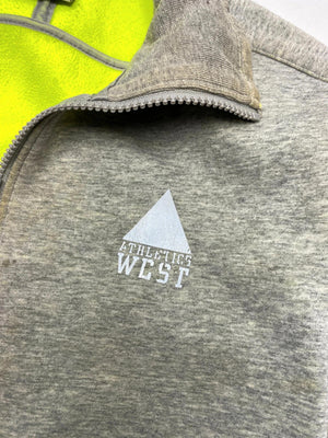 Nike Sportswear Grey Full-Zip Fleece Jacket – Men’s M