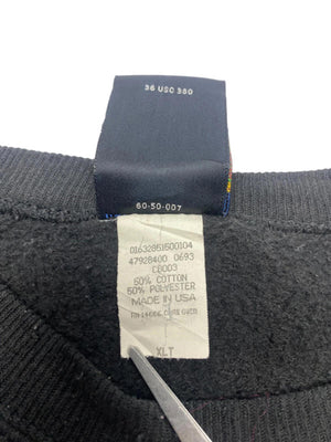 Black USA Olympics Sweatshirt Men's XL