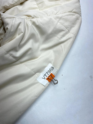 Lacoste Cream Puffer Jacket (Women’s 36 / UK 8)