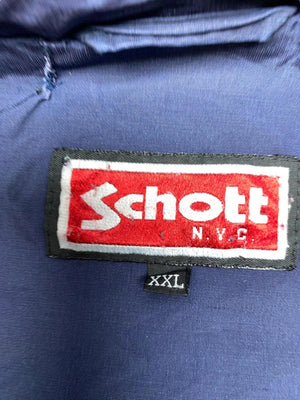 Blue Schott Workwear Jacket Men's XXL