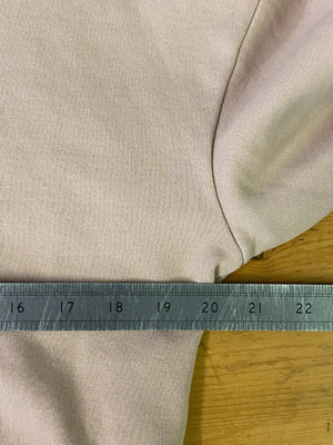 Chelsea Peers Beige Cropped Fleece Sweatshirt