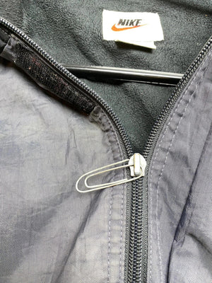 Vintage 90s Grey Nike Windbreaker Men's XL