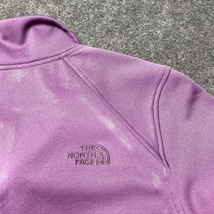 Purple The North Face Fleece Jacket Women's Large