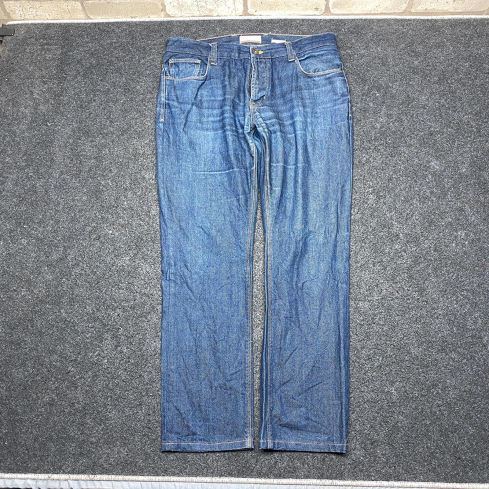 Blue Devred Denim Jeans Straight Men's W46