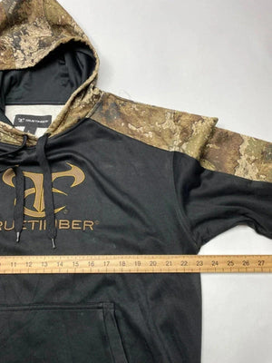 🦌 TrueTimber Camo Sleeve Hoodie – Men’s L