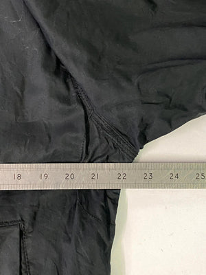 Schott NYC Army Type Windbreaker Jacket – Black (Men’s XL)