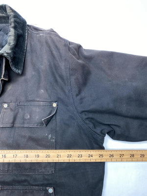 Polo Ralph Lauren Men's Utility Jacket Black Waxed Cotton