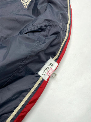 Adidas Navy & Red 3-Stripes Full-Zip Jacket (Men’s M)