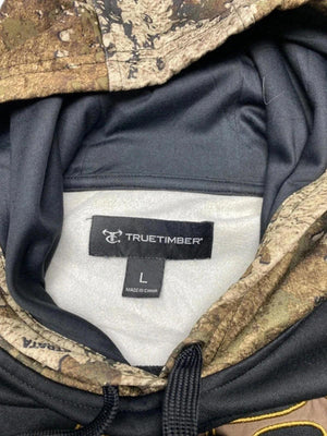 🦌 TrueTimber Camo Sleeve Hoodie – Men’s L