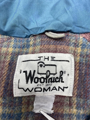 Blue Woolrich Long Coat Women's Large