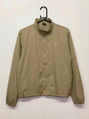 Nike Lightweight Windbreaker Jacket – Beige (Men’s M)