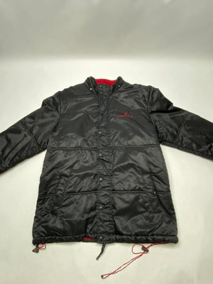 Vintage Nautica Black Puffer Jacket Red Lining Youth XL (Fits Men’s S/M)