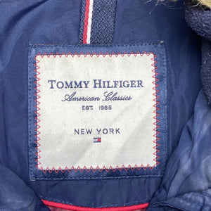 Navy Tommy Hilfiger Parka Jacket Women's Medium