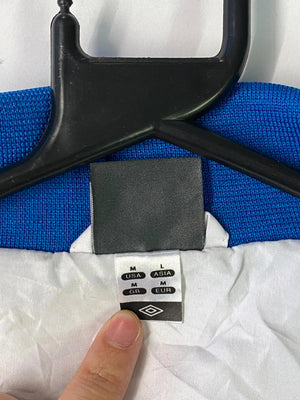 Umbro Vintage White & Blue Full-Zip Track Jacket (Men’s L)