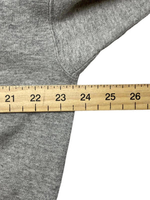 Grey Embroidery Sweatshirt Men's Large