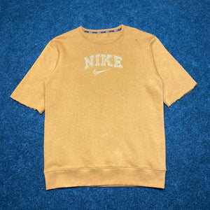 Mustard Nike Logo T-shirt Men's Large