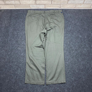 Dark Green Dockers Straight Trousers Men's W40
