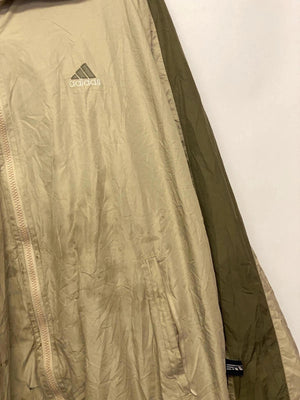 Vintage Adidas Beige & Olive Track Jacket
