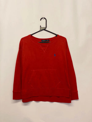 Polo Ralph Lauren Red Crewneck Sweatshirt