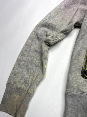 Nike Sportswear Grey Full-Zip Fleece Jacket – Men’s M