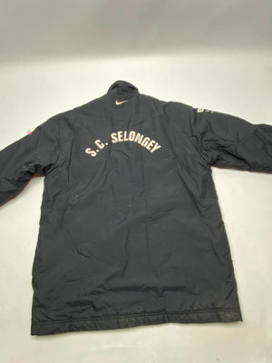 Nike Black Padded Jacket Football Training Bench Coat Men’s M