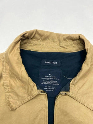 Nautica Tan Harrington Jacket XL – Classic Zip Jacket