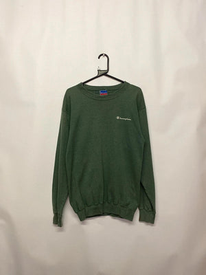 Vintage Champion Green Crewneck Sweatshirt Size M