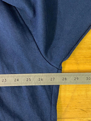 Vintage Umbro Navy Blue Embroidered Logo Hoodie