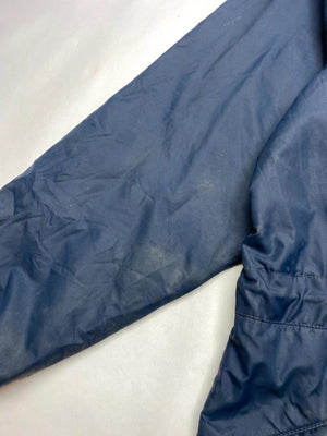 Adidas Vintage Navy and Red Padded Jacket (Men’s L)