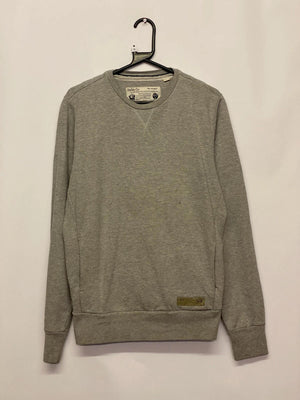 Diesel “Only The Brave” Grey Crewneck Sweatshirt