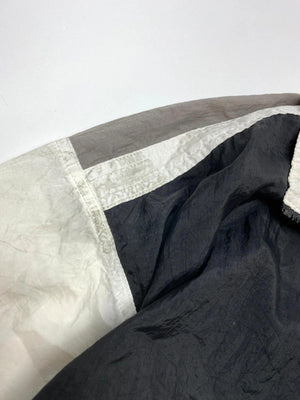 Nike Vintage Black & White Full-Zip Track Jacket (Men’s XL)