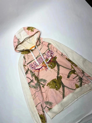 Cabela’s Pink Camo Hoodie | Realtree Style | Vintage Outdoor Pullover