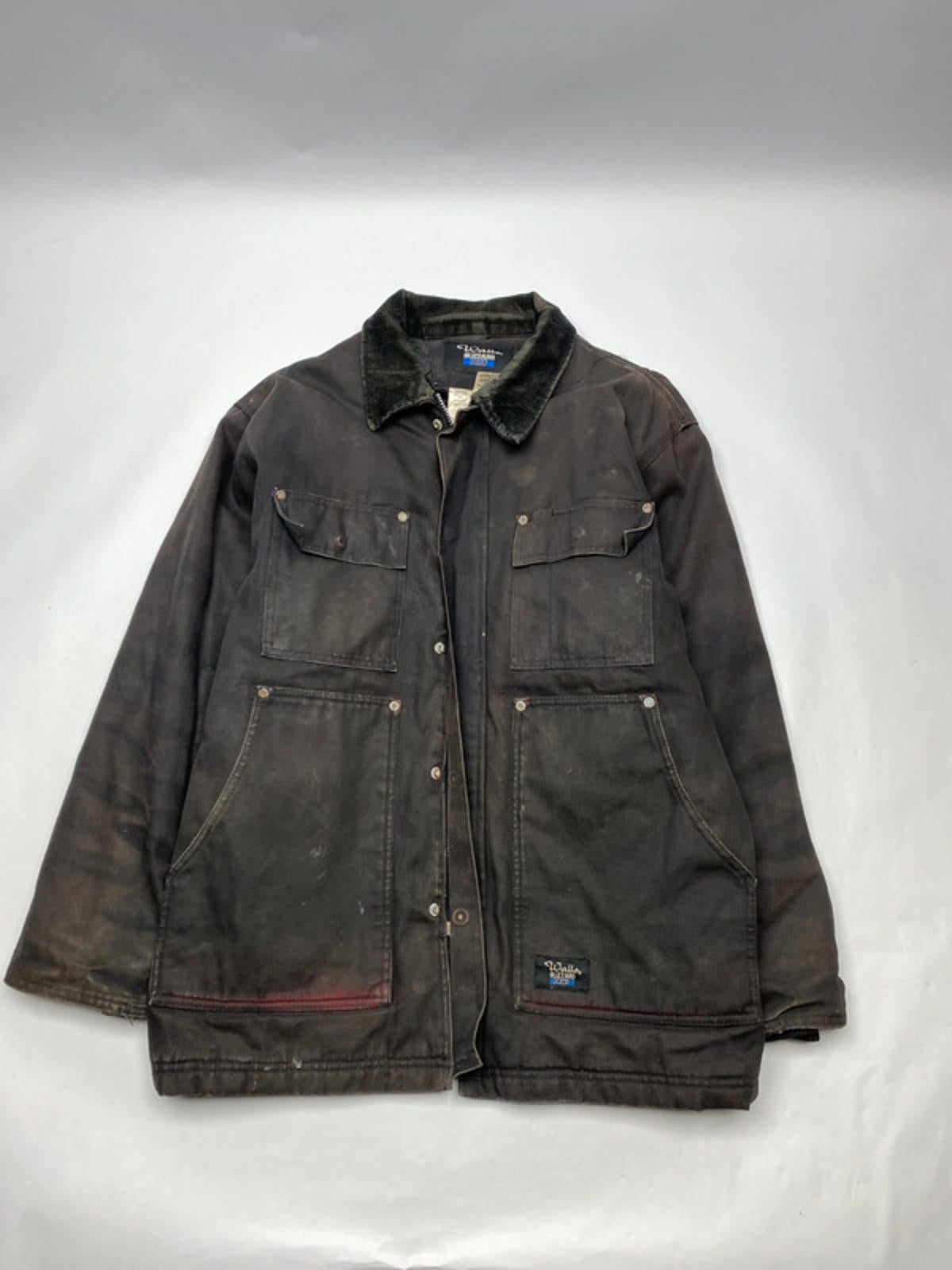 Polo Ralph Lauren Men's Utility Jacket Black Waxed Cotton