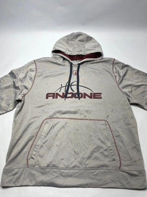 AND1 Vintage Grey Basketball Hoodie (Men’s L, 25)