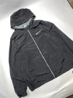 Men's Reebok Black Hooded Windbreaker Jacket