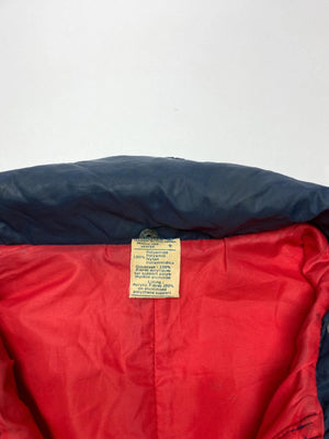 Adidas Vintage Navy and Red Padded Jacket (Men’s L)