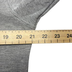 Grey Matrix Embroidery Sweatshirt Men's Medium