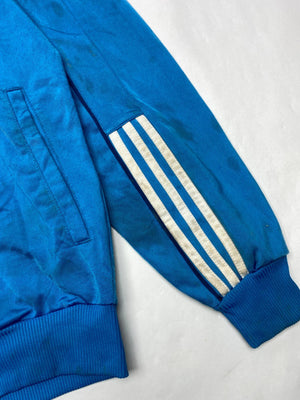 Adidas Blue 3-Stripes Track Jacket