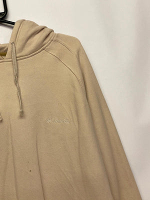 Columbia Sportswear Beige Fleece-Lined Hoodie Size XL