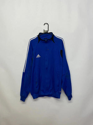 Adidas Blue Full Zip Track Jacket – Size L
