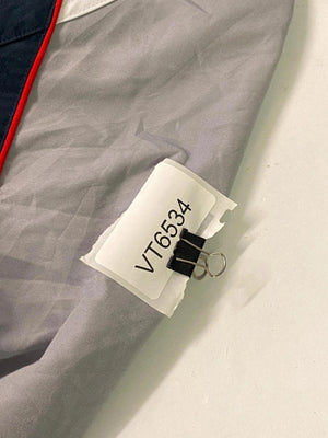 Vintage Adidas Track Jacket – Navy/Grey, Size M (180)