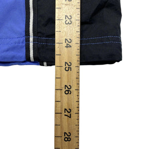 Blue and Black Reebok Windbreaker Women's Large