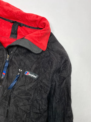 Berghaus Black & Red Full-Zip Fleece Jacket (Men’s L)