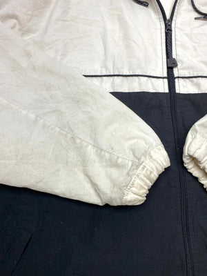 Reebok Vintage Two-Tone Hooded Windbreaker Jacket (Men’s XL/2XL)