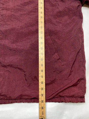 Champion Vintage Maroon Full-Zip Coach Jacket (Men’s XXL, Made in Taiwan R.O.C.)